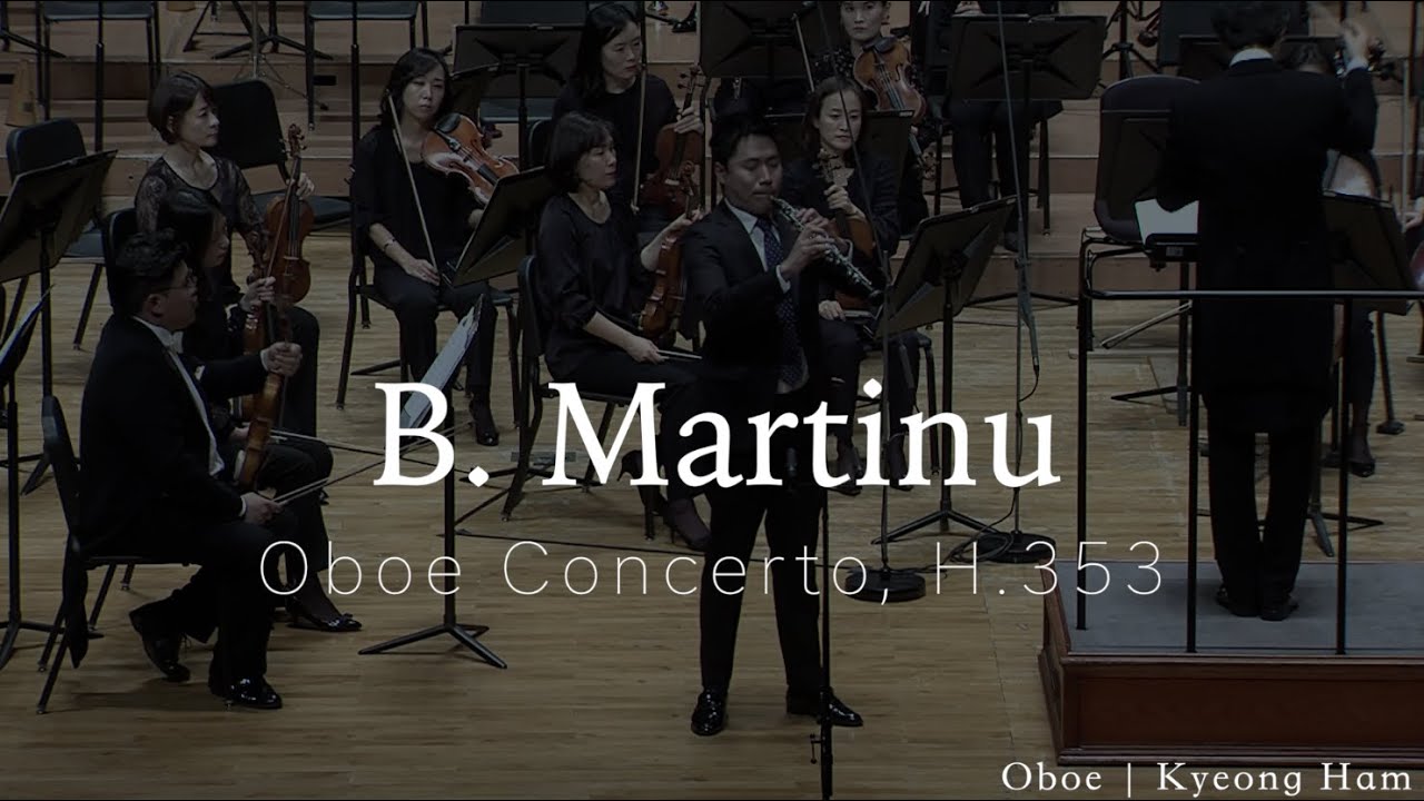 B. Martinu | Oboe Concerto, H.353 | 예술의전당 | 교향악축제 | 부천필하모닉오케스트라 | 마르티누 | 오보에 협주곡