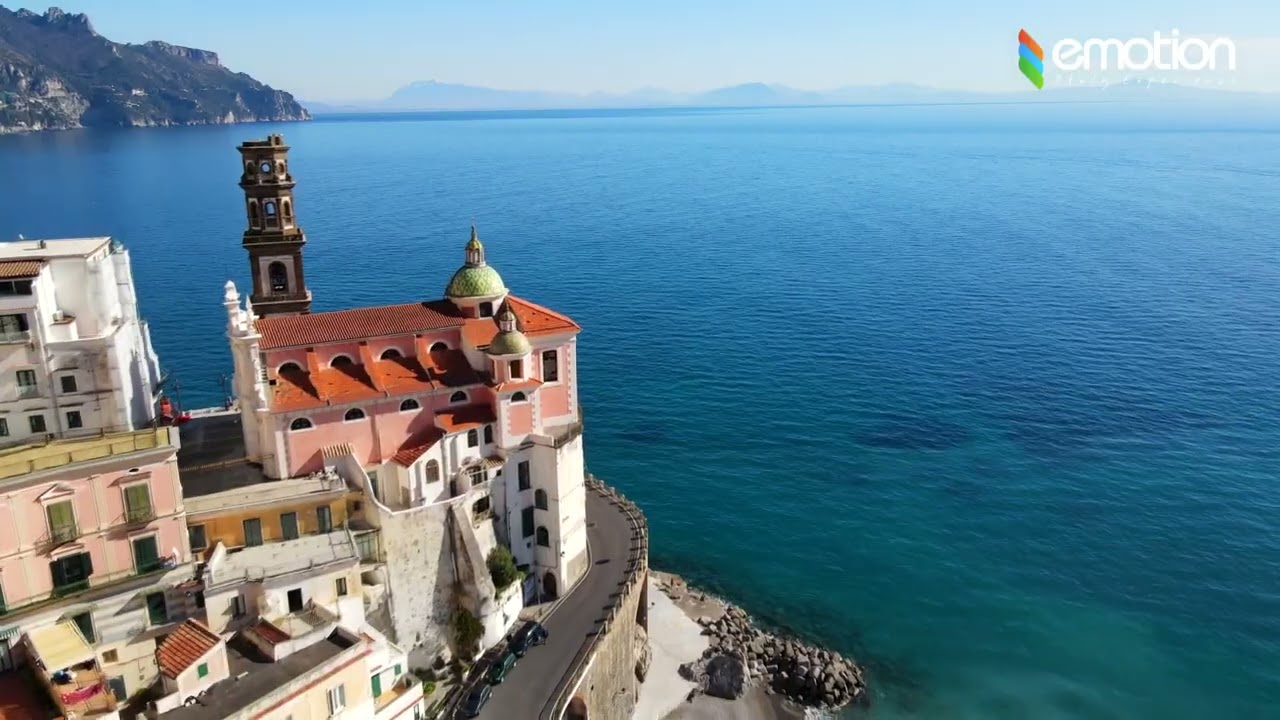 Strada Statale 163 in  Bici da Maiori  ad Amalfi