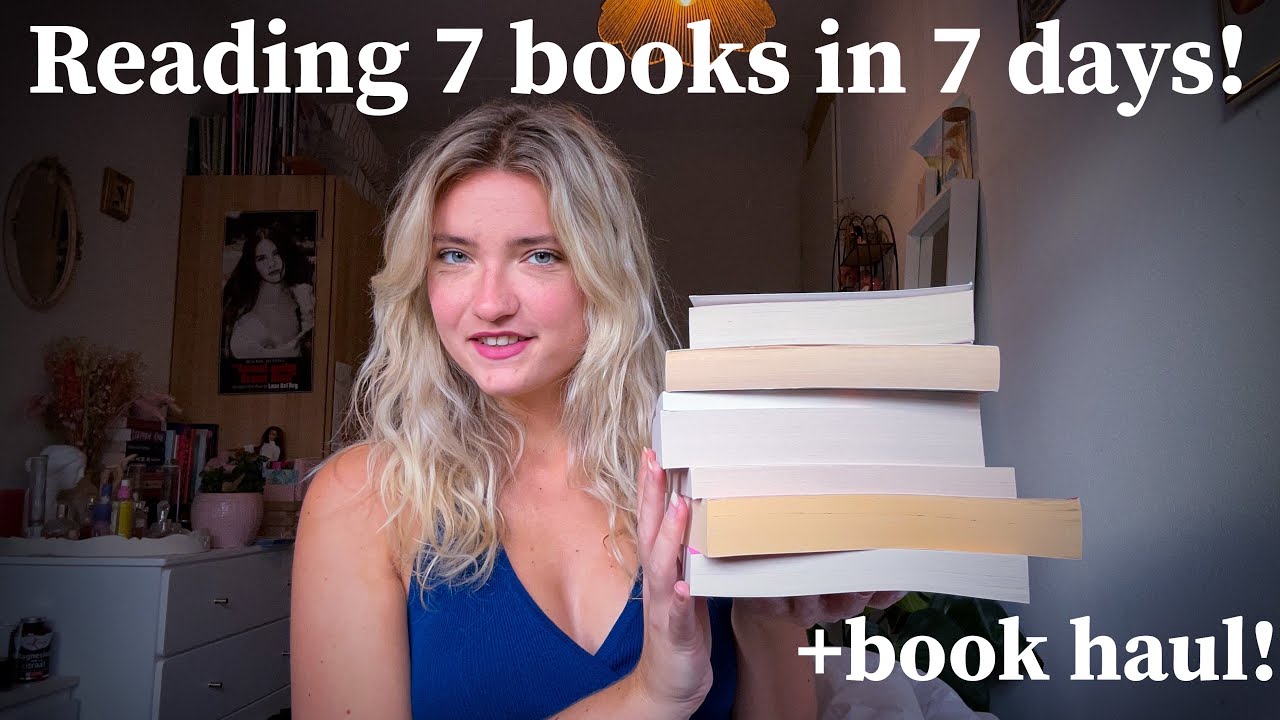 I read 7 books in 7 days to reach my 100 books goal! - Mae in the books