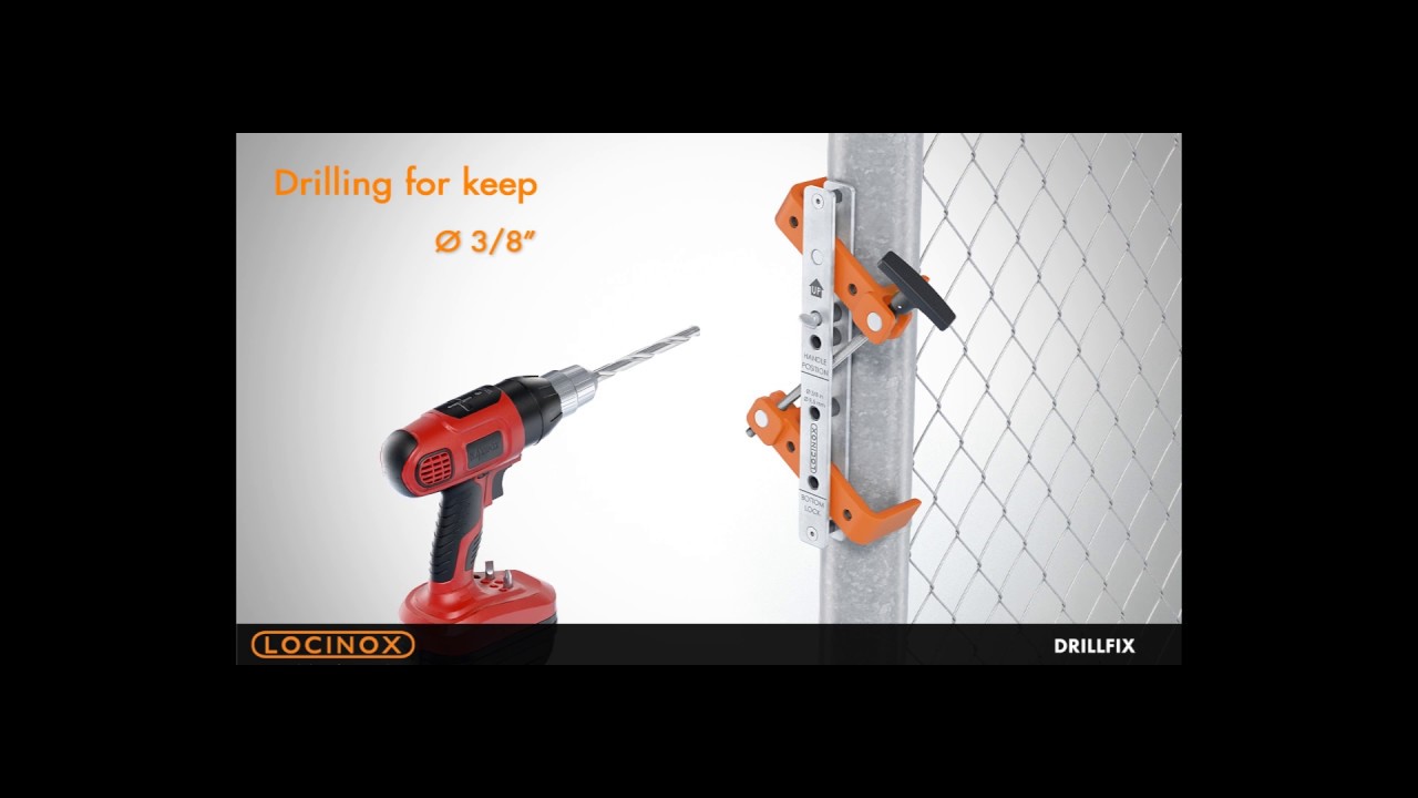 Wie montiert man Schlösser mit dem Drillfix von LOCINOX? | Tutorial | ATTAS GmbH