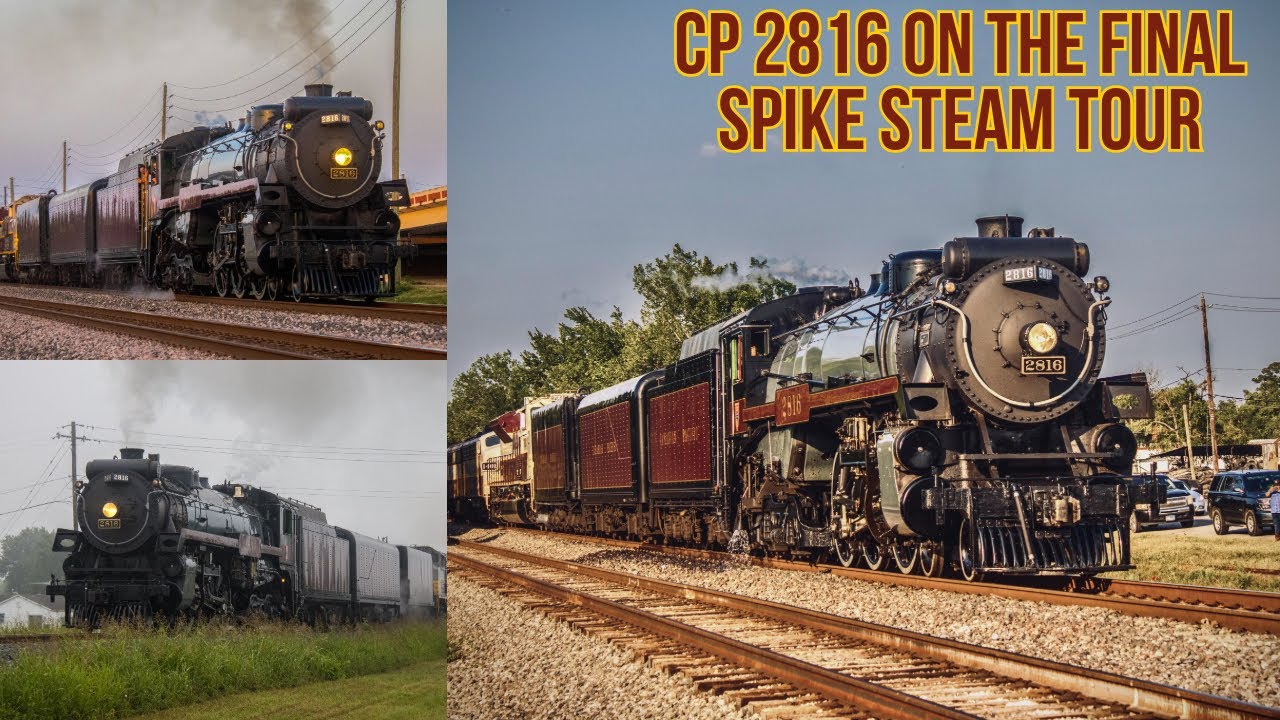 CP 2816 on the Final Spike Steam Tour in South Texas!