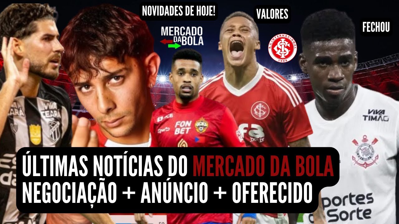 🚨NOT&Iacute;CIAS DO INTER HOJE💣BOMBA💣2 CONTRATA&Ccedil;&Otilde;ES 💣AN&Uacute;NCIO PR&Oacute;XIMO💣INFORMA&Ccedil;&Atilde;O ATUALIZADA💣 MERCADO DA BOLA