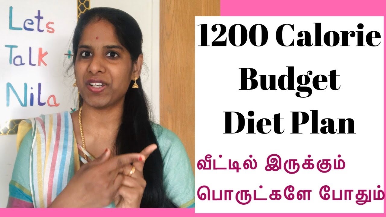 1200 Calorie Diet Plan | South Indian Balanced Meal Plan | Budget Friendly Diet for Weight Loss