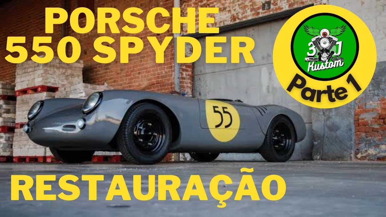 ENTREGA DA PORSCHE 550 SPYDER RÉPLICA APÓS PROCESSO DE RESTAURAÇÃO - CINZA NARDO (NARDO GREY) T1EP34