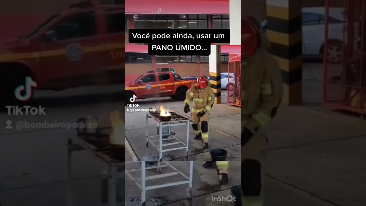 FOGO NO &Oacute;LEO QUENTE. Oque fazer?