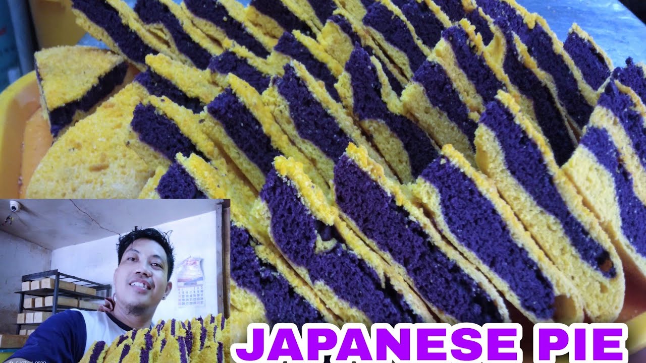 PAANO ANG PAGGAWA NG UBE JAPANESE PIE // RECIPE AND TUTORIAL