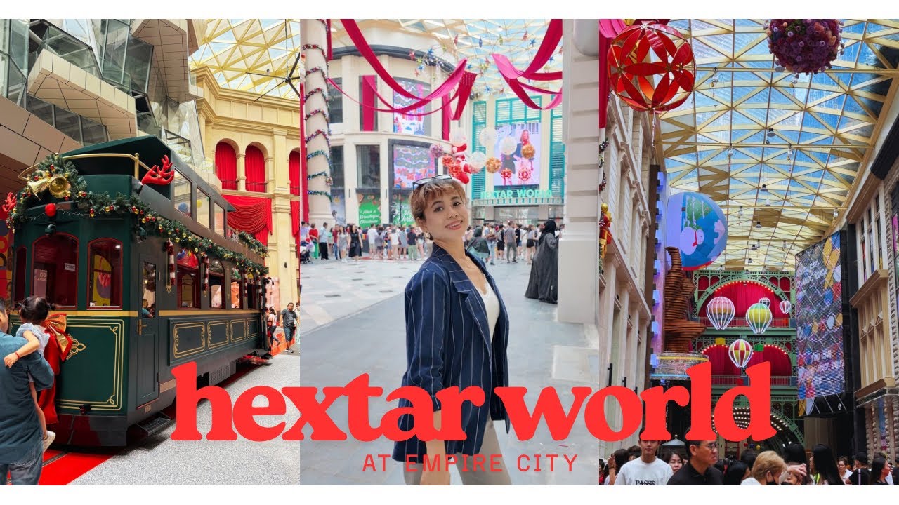 Первое посещение Hextar World Empire City | Видеоблог в рождественский день