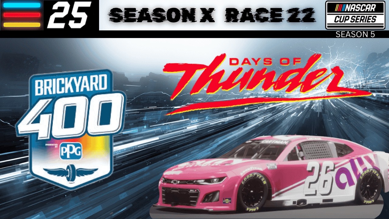 NASCAR 25 | Career | Cup Series | Season 5 | Race 22 | Indianapolis