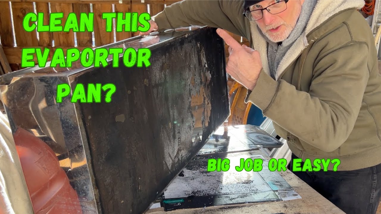 How to clean a maple pan bottom.
