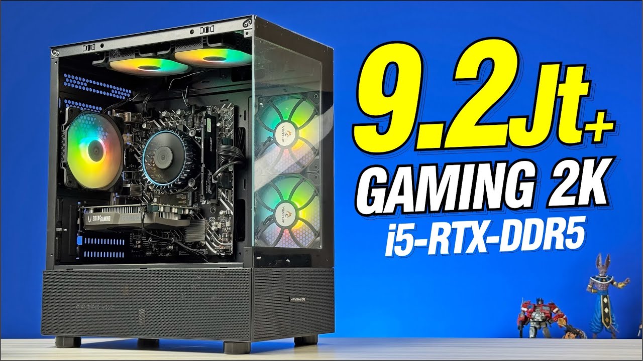 Tambah murah aja nih RAKIT PC sekarang | Core i5, RTX dan sudah DDR5 | Ft Osmous