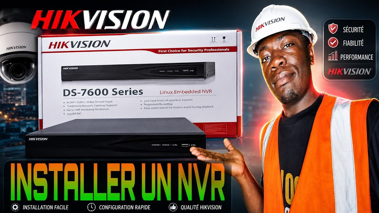 Comment Installer Et Configurer Un NVR HIKVISION #hikvision #nvr #ipcamera #hikvisioncamera