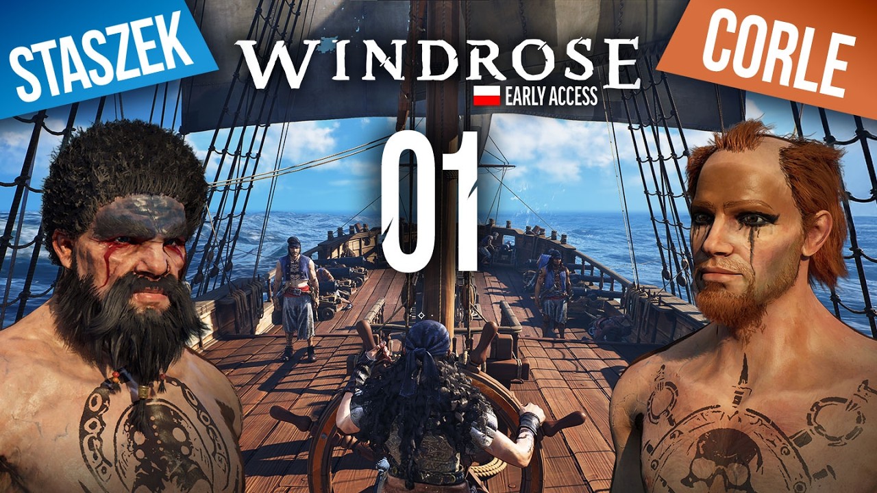 Windrose PL 🏝️ #1 / odc.1 z @iGRAszkowski  🌊 Survival z piratami | Gameplay po polsku 4K