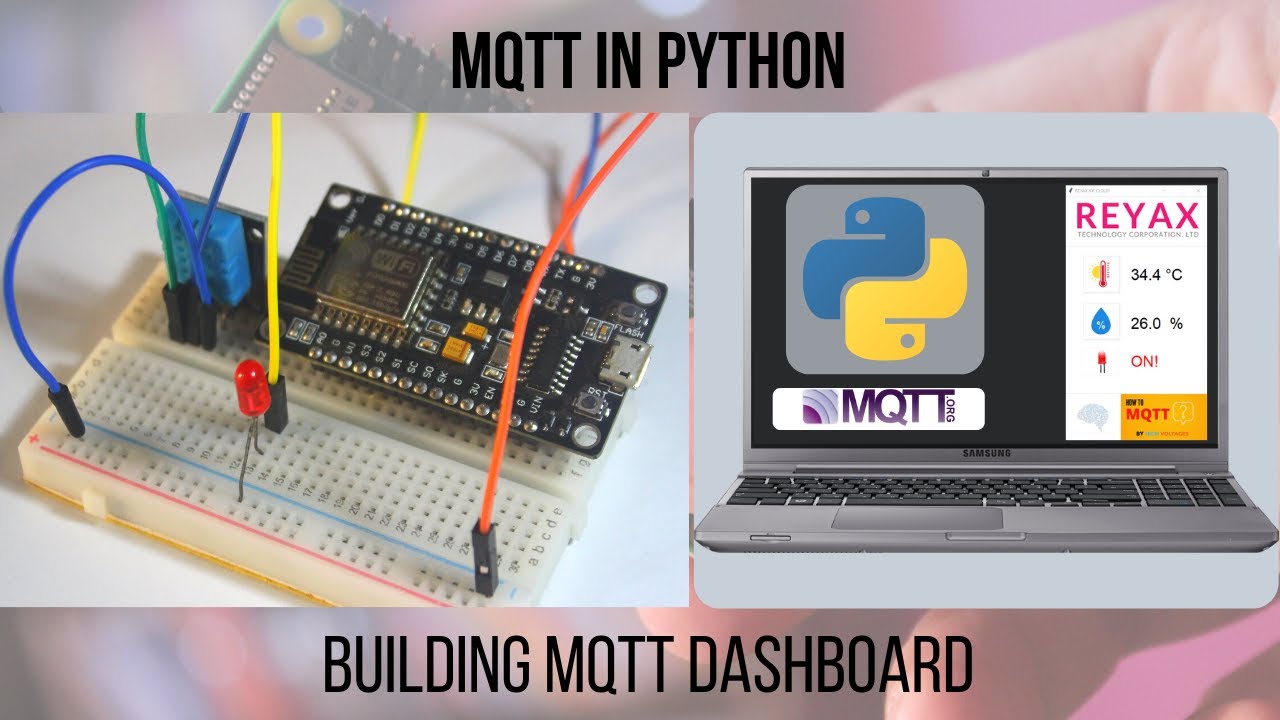 Create a Python MQTT Dashboard: Visualize ESP8266 IoT Data in Real-Time!