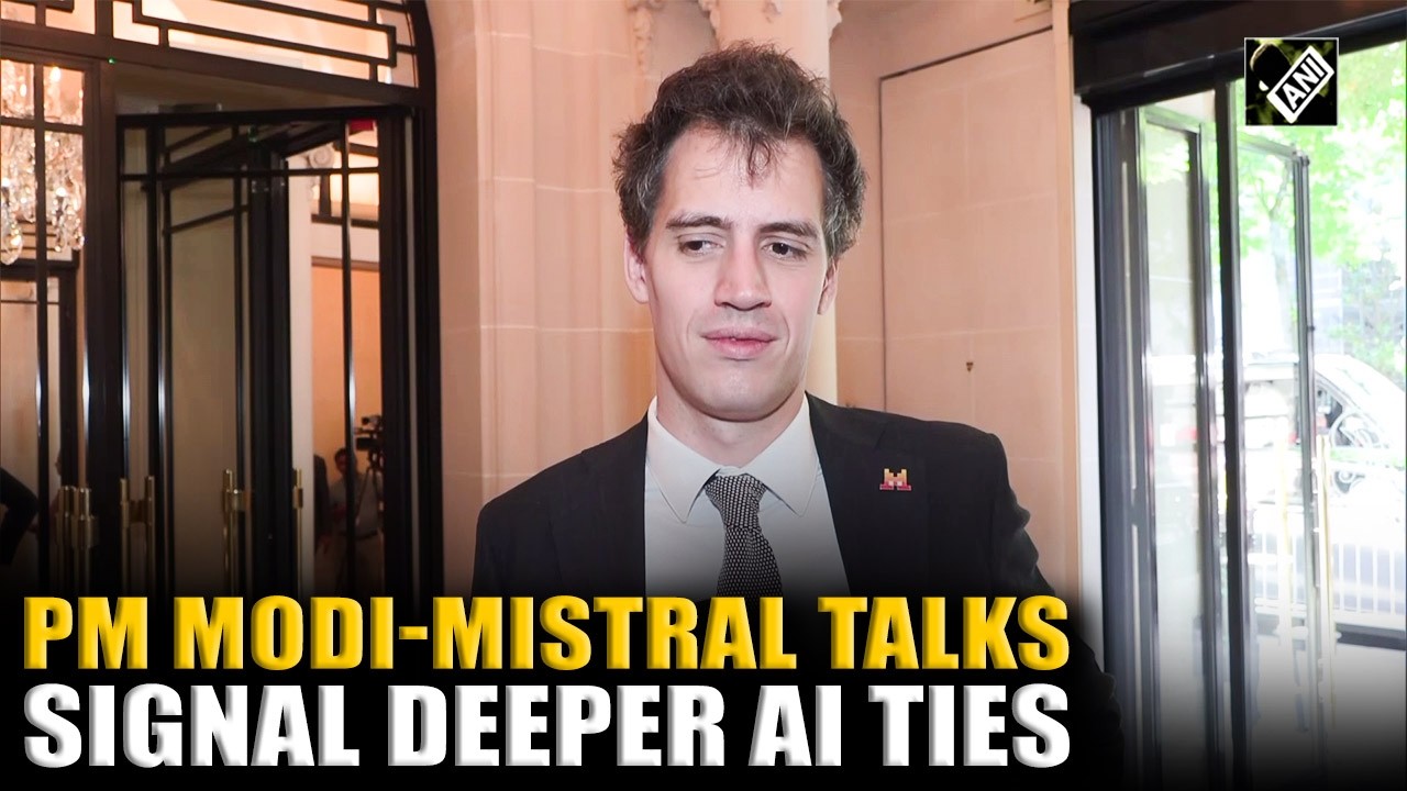 &ldquo;Discussed building sovereign AI&rdquo; Mistral CEO Arthur Mensch on talks with PM Modi on sideline of G7