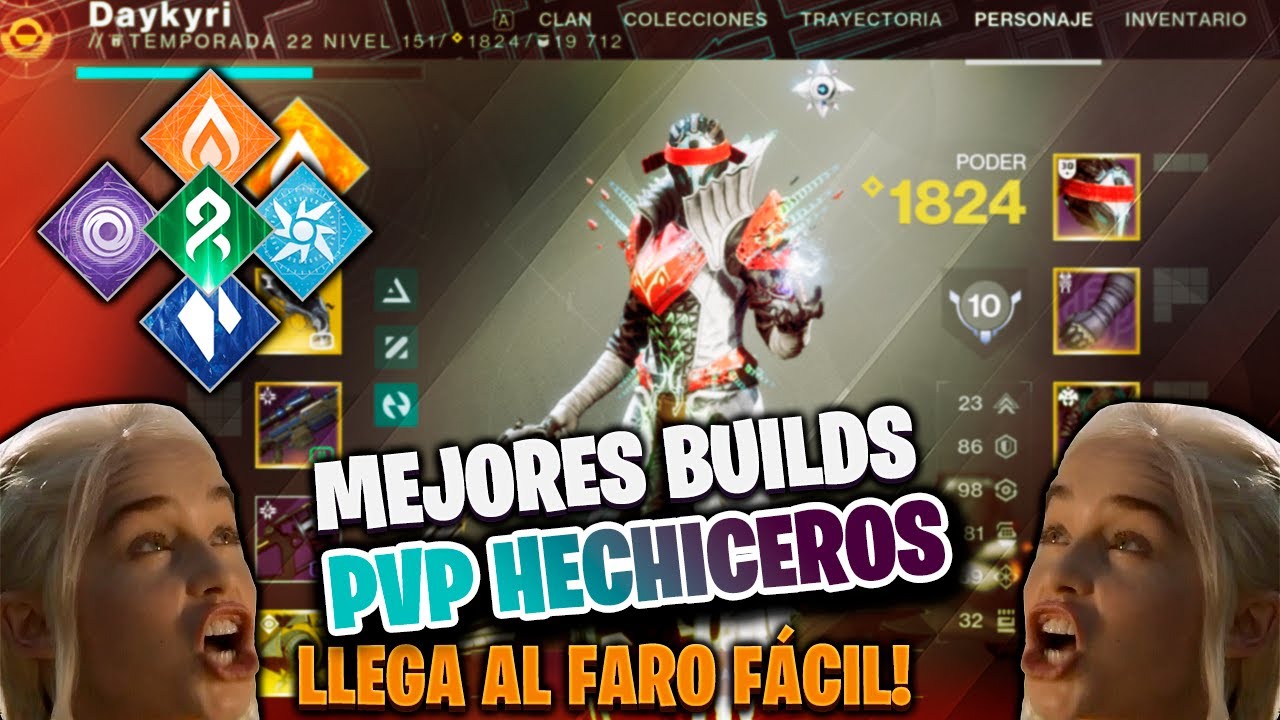 MEJORES PVP BUILDS HECHICEROS! Destiny 2 Lightfall