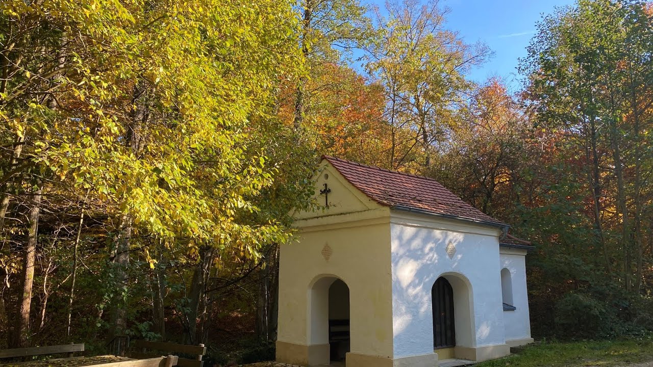 Herbstspaziergang🍂zur Waldkapelle Koissenbrunn zwischen Martinsbuch & Geiselhöring - NIEDERBAYERN