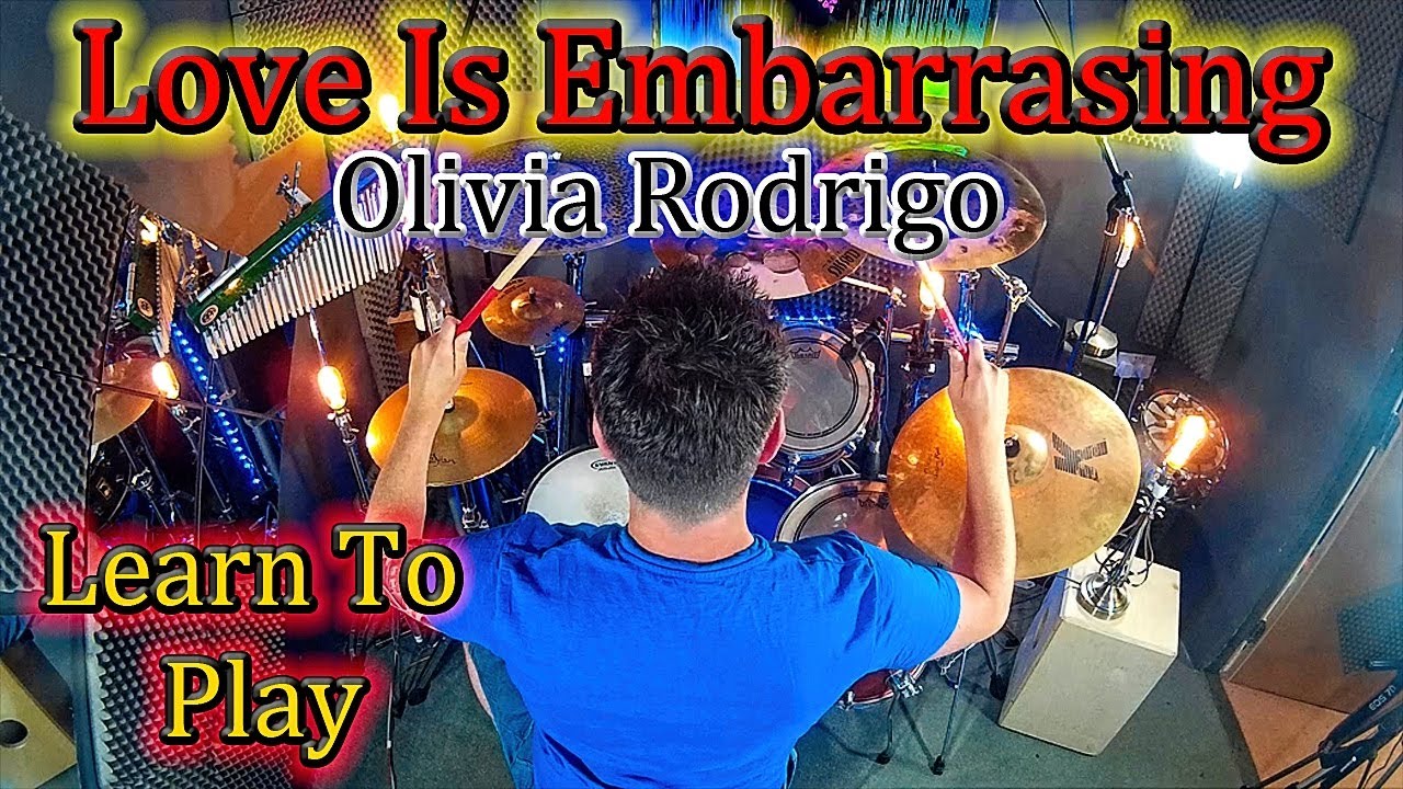 Olivia Rodrigo - love is embarrassing - Drum Tutorial Lesson