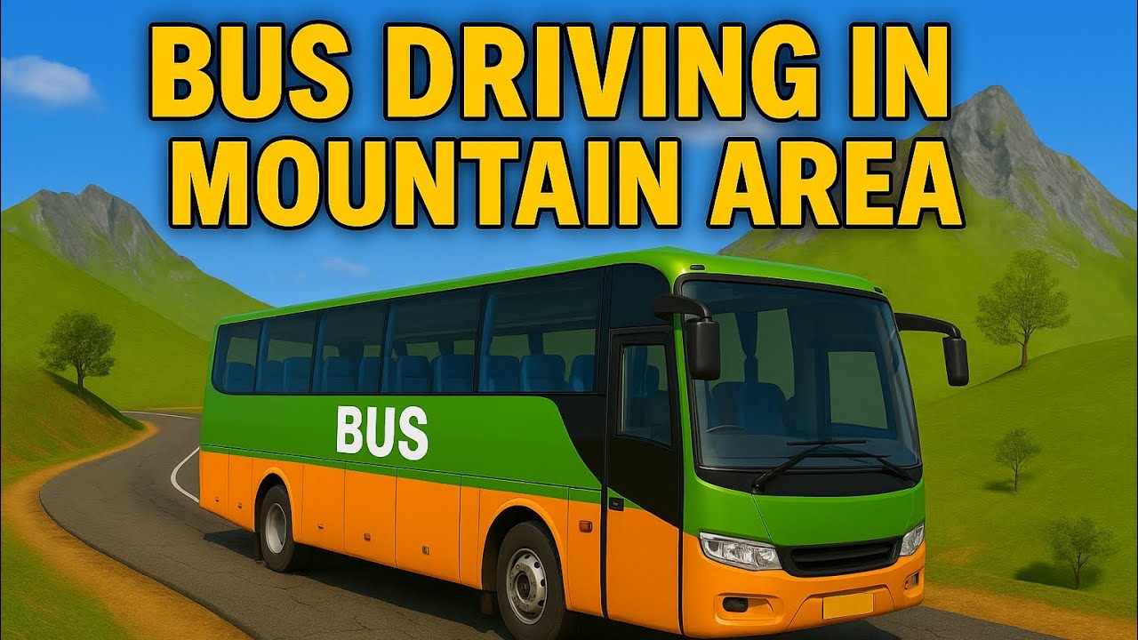 Bus Driving in Mountain Area ⛰️|| Bus Simulator Indonesia Gameplay😱|| #viralvideo #gaming 
