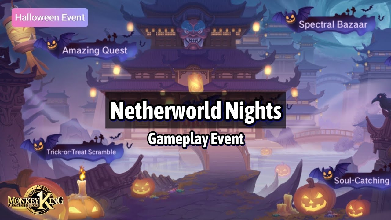 Netherworld Nights Event (Halloween Event) | Monkey King: Arena of Heroes Gameplay
