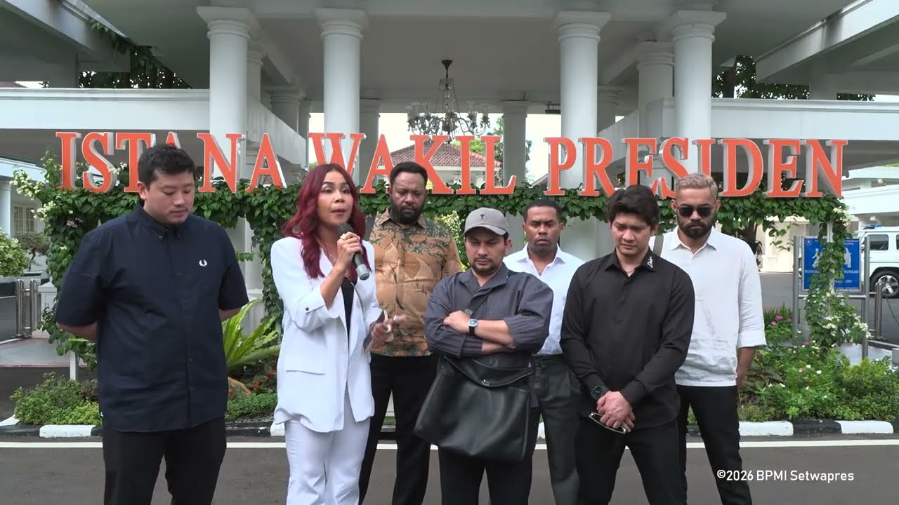 Wapres Terima Audiensi Pekerja Seni dan Pelaku Industri Kreatif