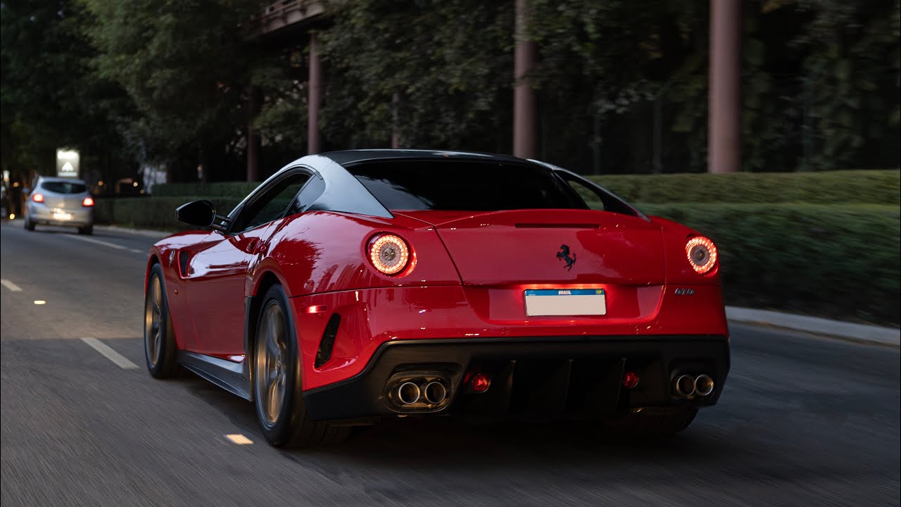 INSANO!!! FERRARI 599 GTO ACELERADO FORTE PELAS RUAS DE SÃO PAULO!!! *João Vilkas*