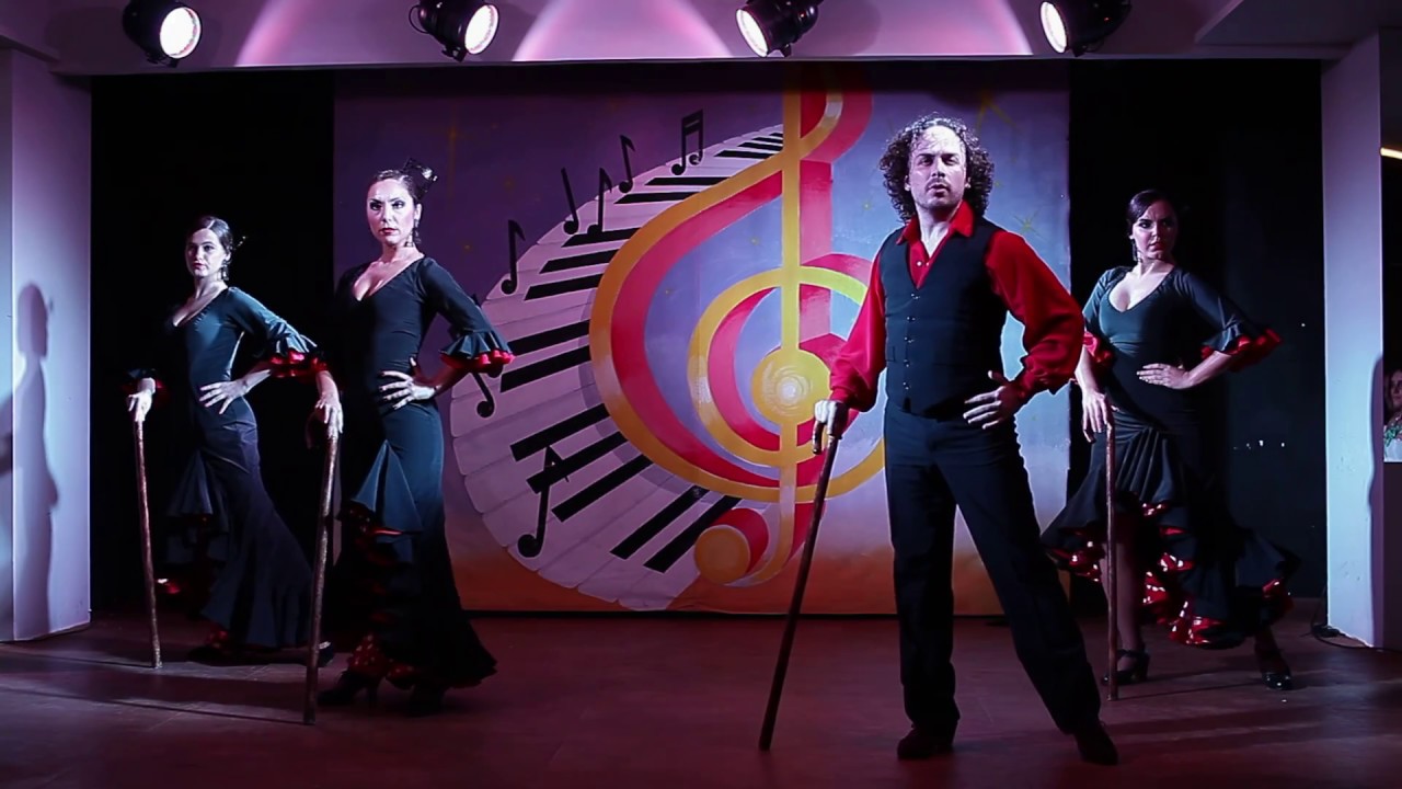 Zapateado con bastones  improvisación