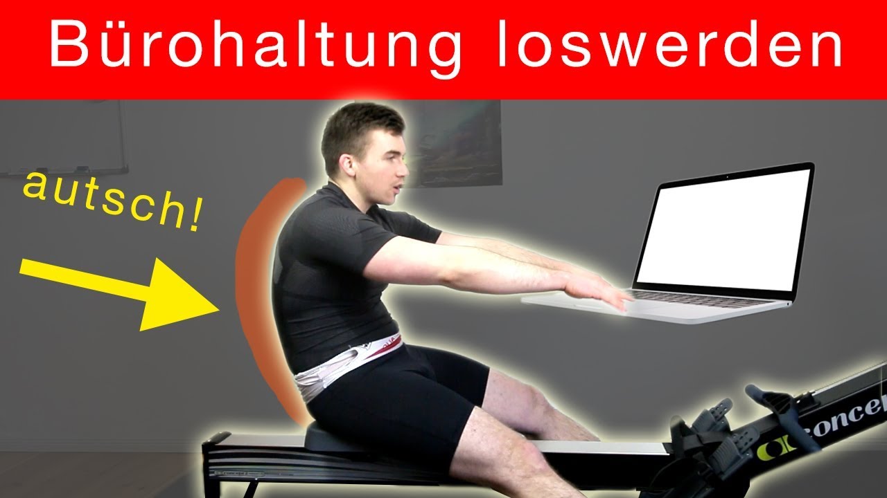 FALSCHE RUDERTECHNIK als BÜROMENSCH: #1 Stretch für eine sichere Technik beim Rudern