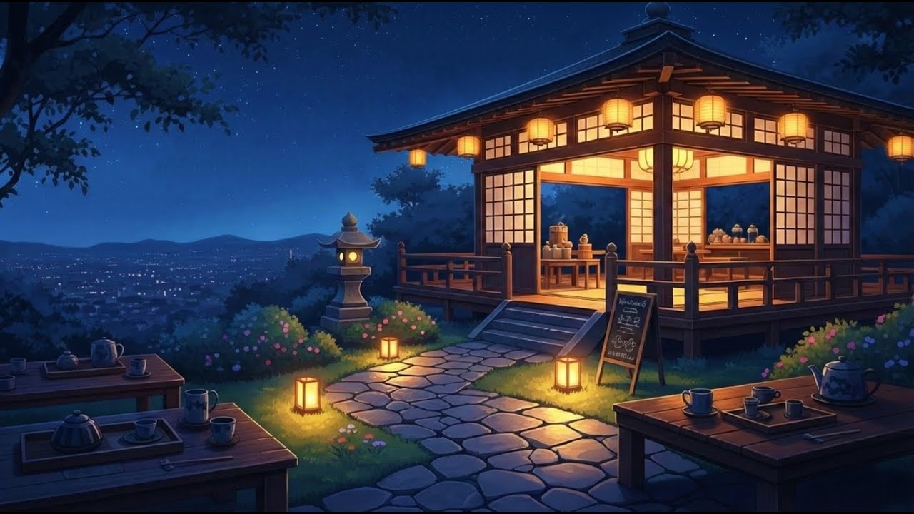 🔴 Lofi Hip Hop Music for Study, Sleep & Calm Focus | Classic Lofi Instruments | The Japanese Town