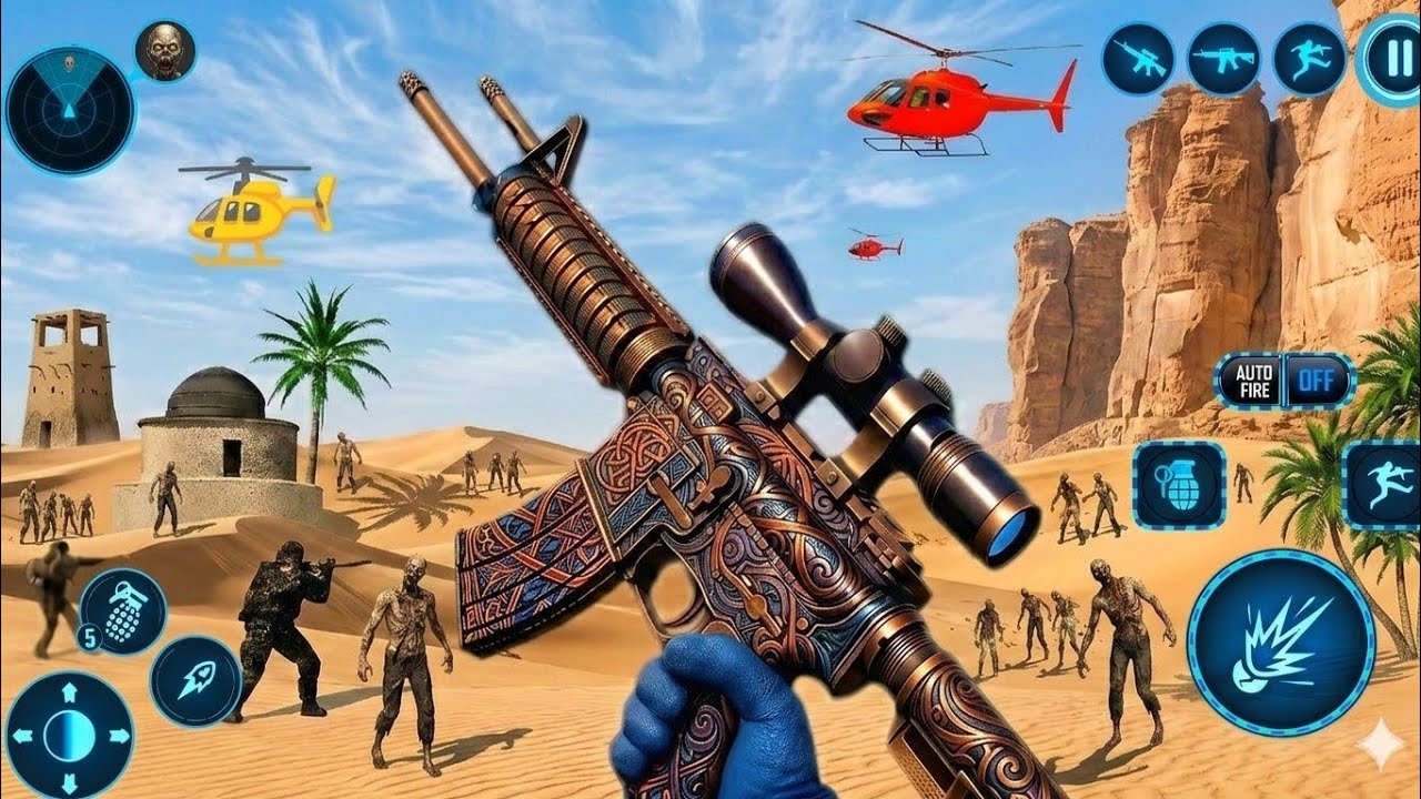 💀 Zombie Army Attacked! Commando’s Final War | Insane FPS Action 2026