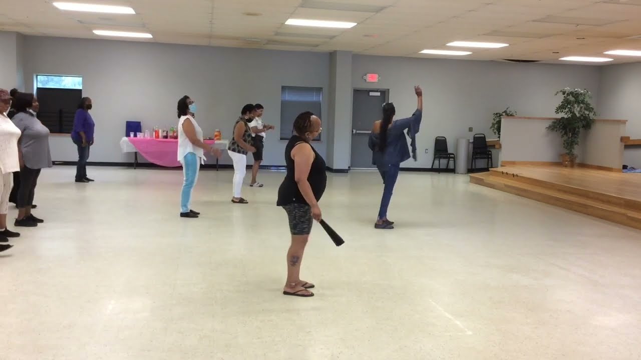 Line Dance to song My Prerogative by Bobby Brown (dance along)