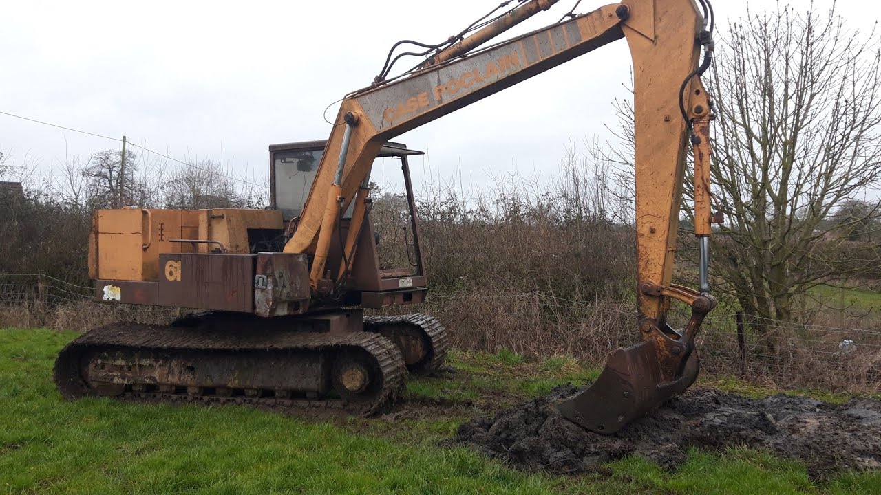 Case digger at work.