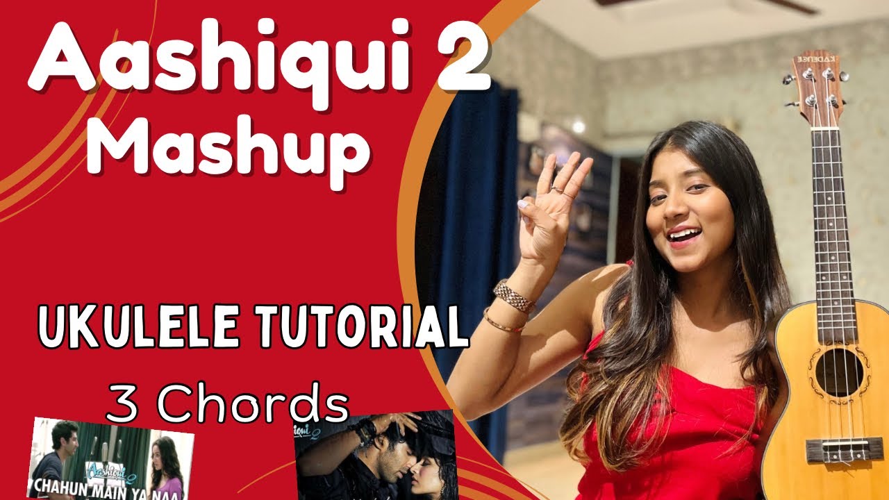 Tum hi ho | Chaahun main | Sun Raha Hai || Ukulele Mashup Tutorial | Ritika Biswas