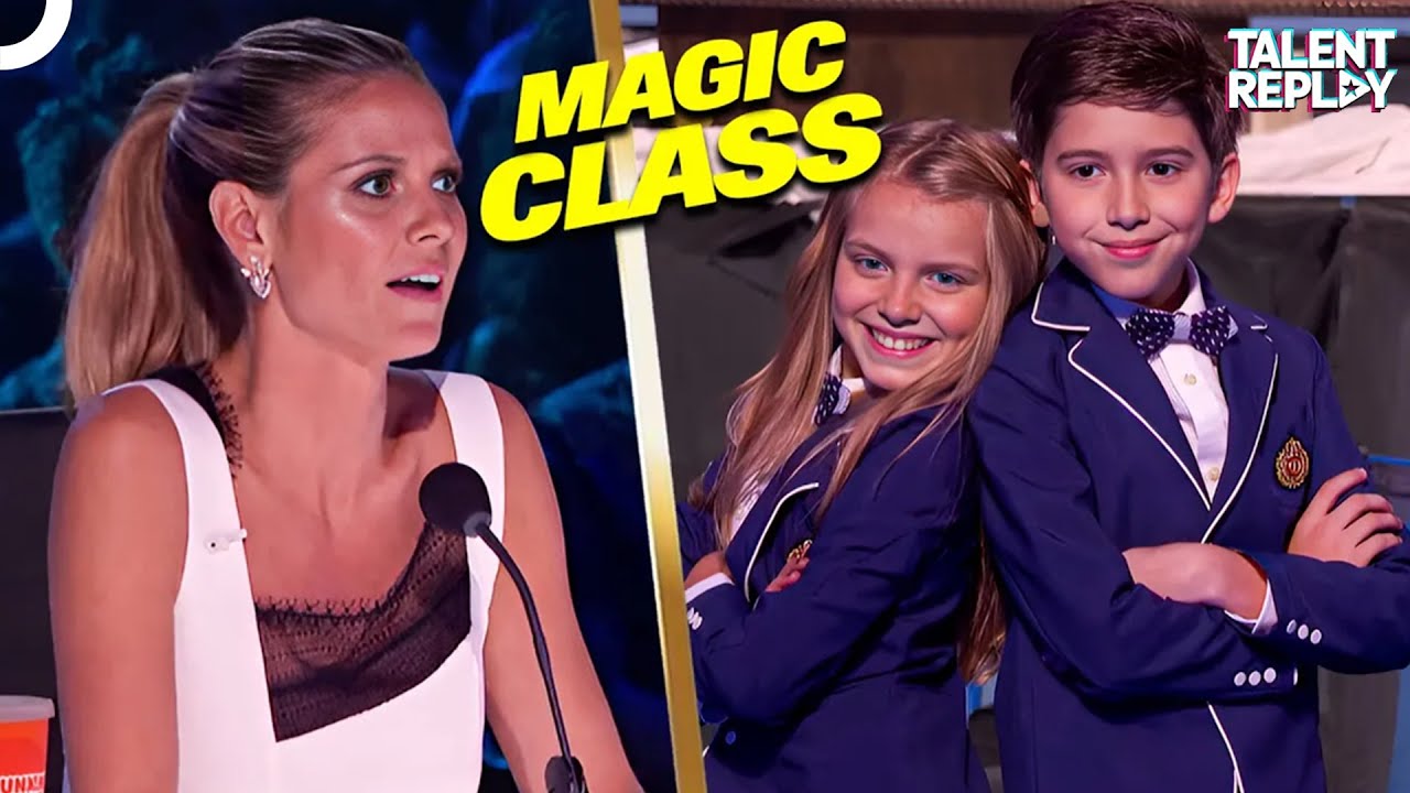 An Empty Stage Transforms into a FULL CLASSROOM! | America's Got Talent
