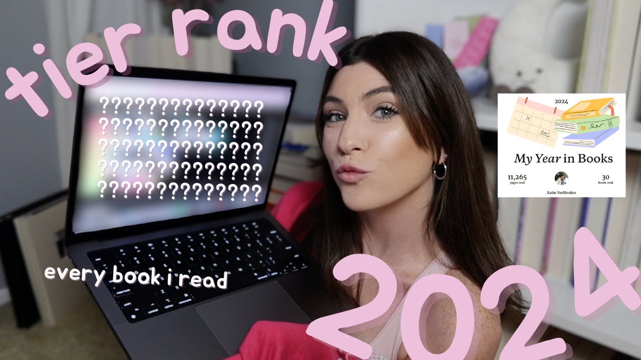 a chaotically blunt tier ranking of every single book i read in 2024