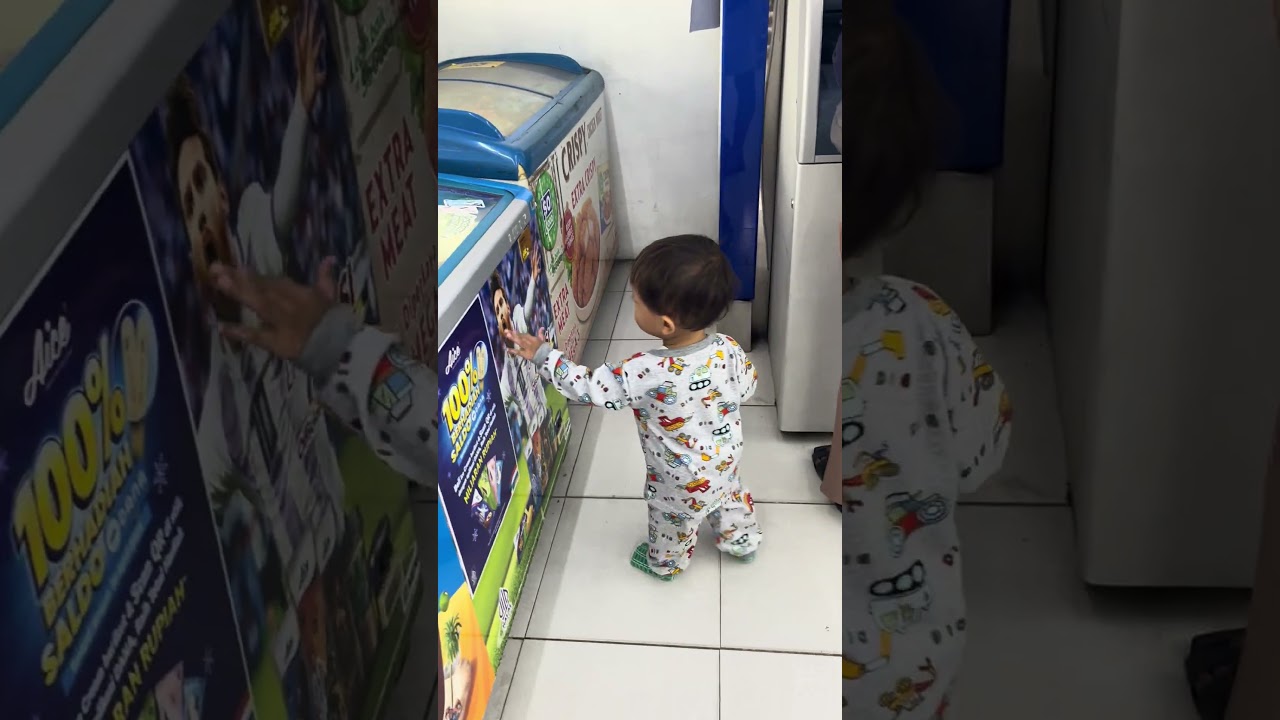 Bayi 1.9 bulan || Abang ifraz ke Indomart