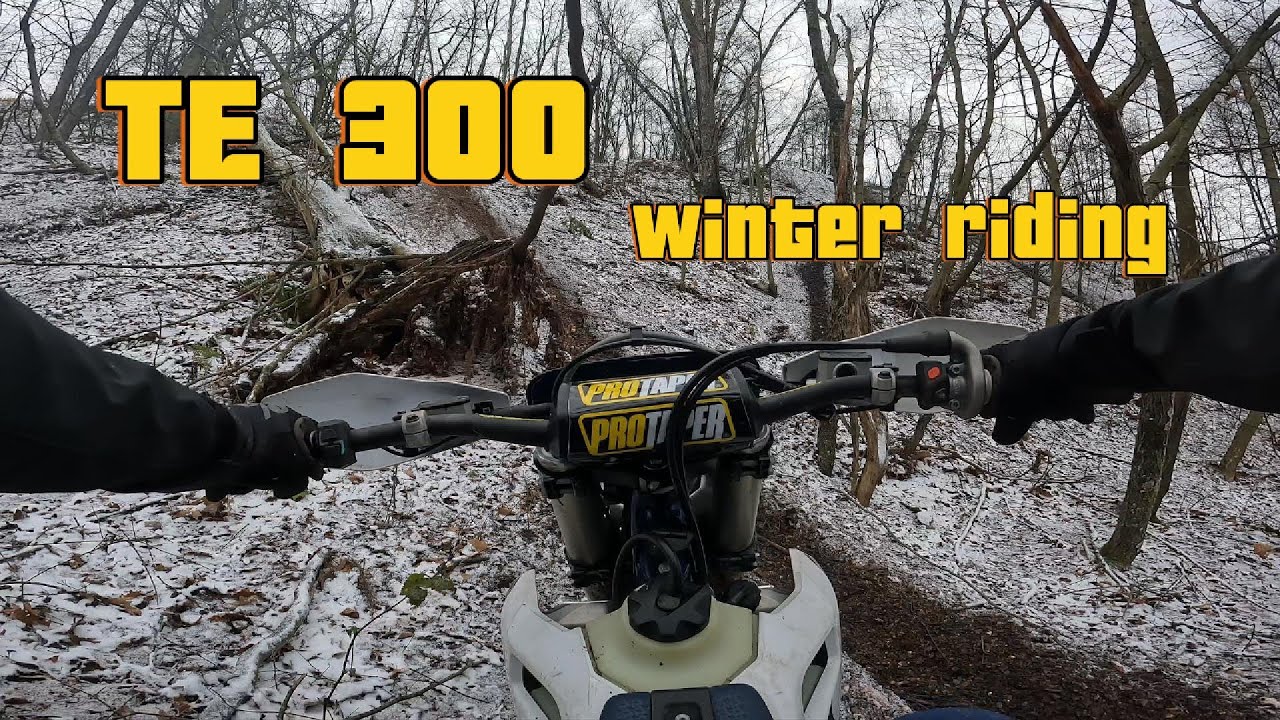 Snow Riding TE 300 GoPro