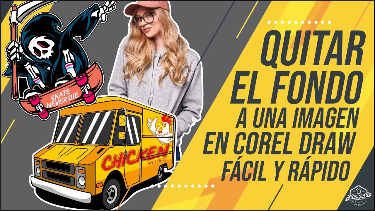 COMO QUITAR FONDO EN COREL DRAW  FACIL Y RAPIDO