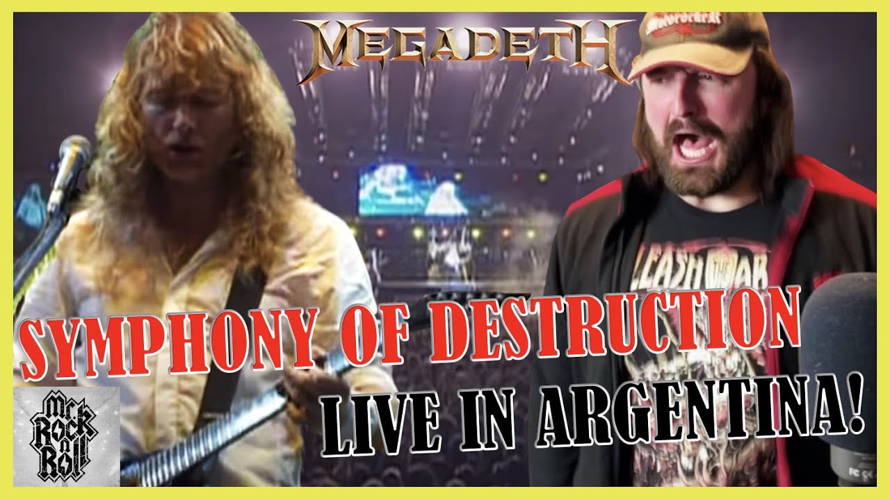 Argentina Does It AGAIN!! | Megadeth - Symphony of Destruction HD (Live in Argentina) | REACTION