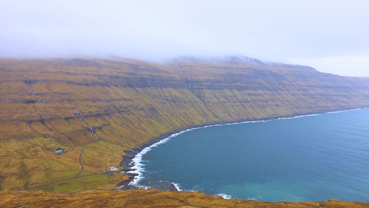 Walking tour to Lamba | Faroe Islands, Runavík, Lamba [4K HDR]