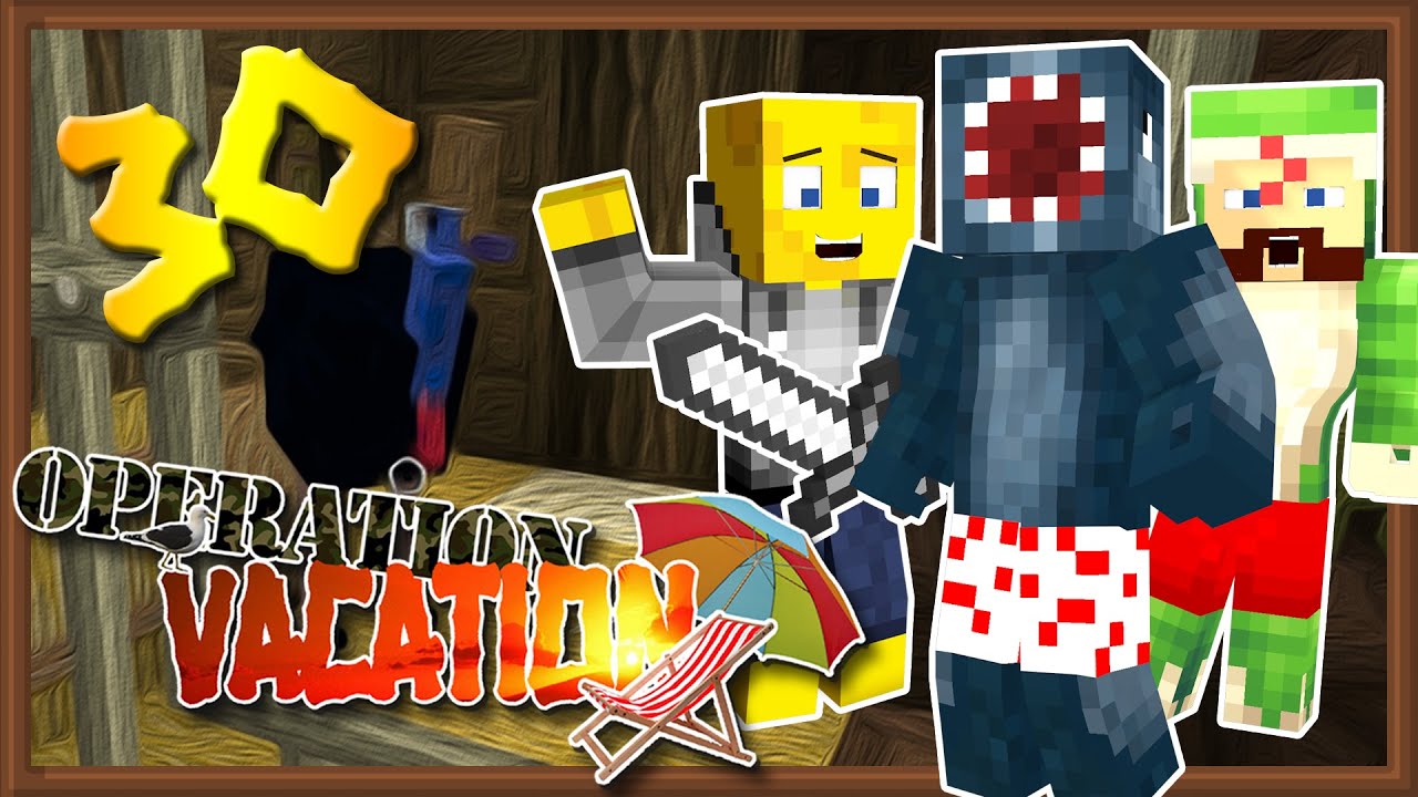 Minecraft Operation Vacation w/ iBallisticSquid - Decorating! #30 (Minecraft Attack of the B-Team)