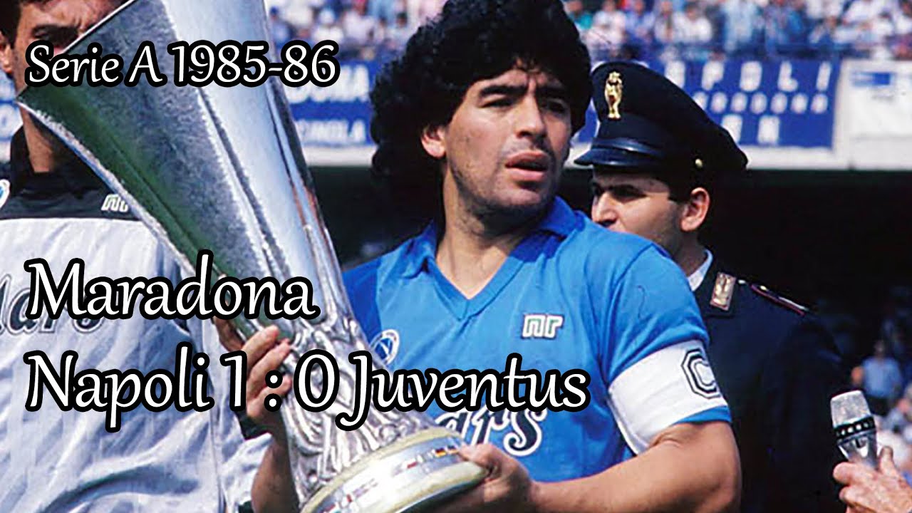 [4K] Una storia napoletana di Diego Maradona | Napoli 1 : 0 Juvenuts | Serie A 1985-86