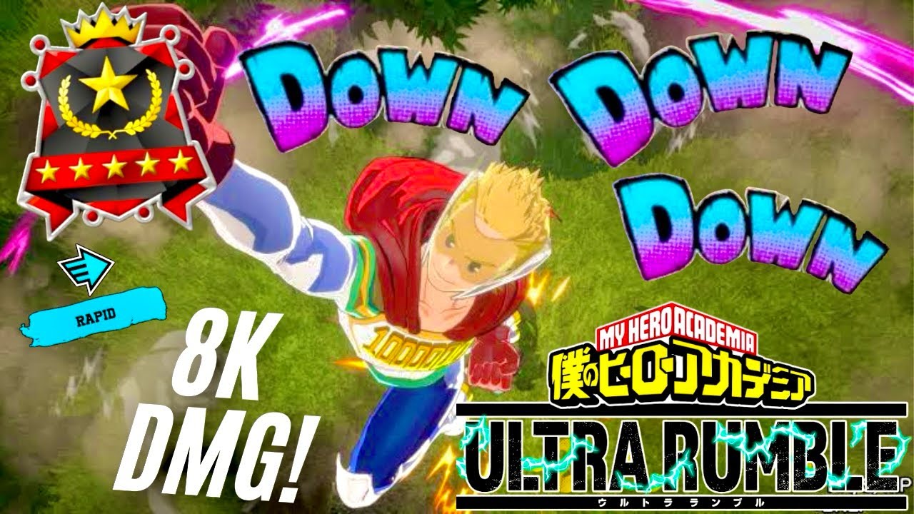 Rapid Mirio Got A 25 HP Buff And It Changed NOTHING In My Hero Ultra Rumble!