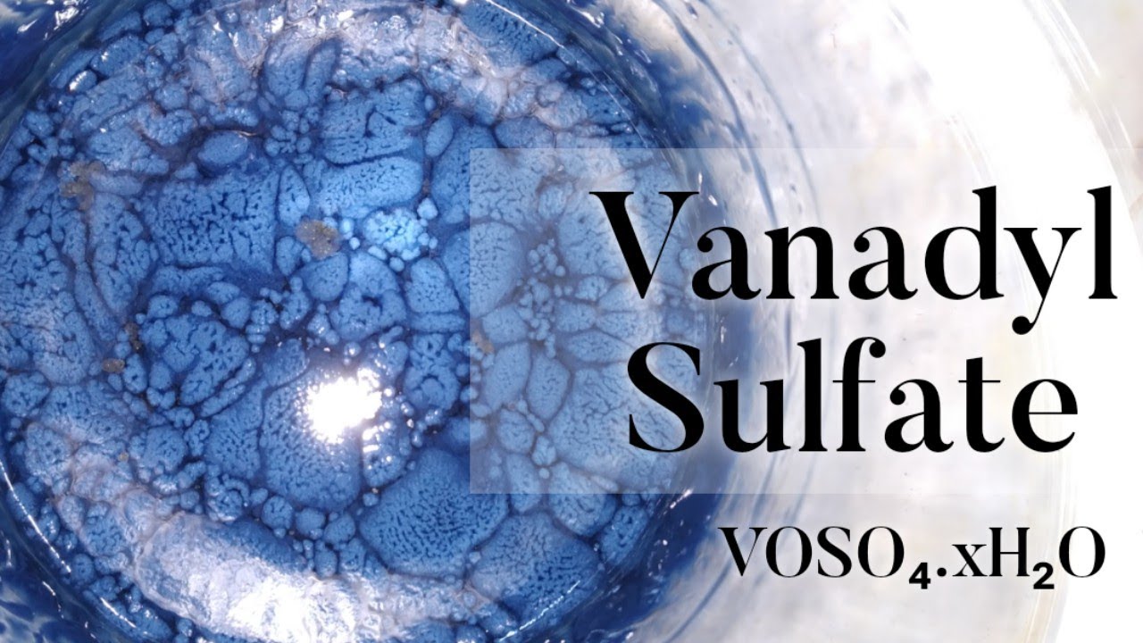 Vanadyl Sulfate : Preparation