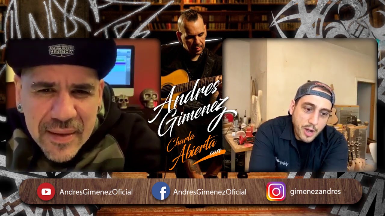 Andres Gimenez Live! / Charla Abierta con Pablo Olivares 