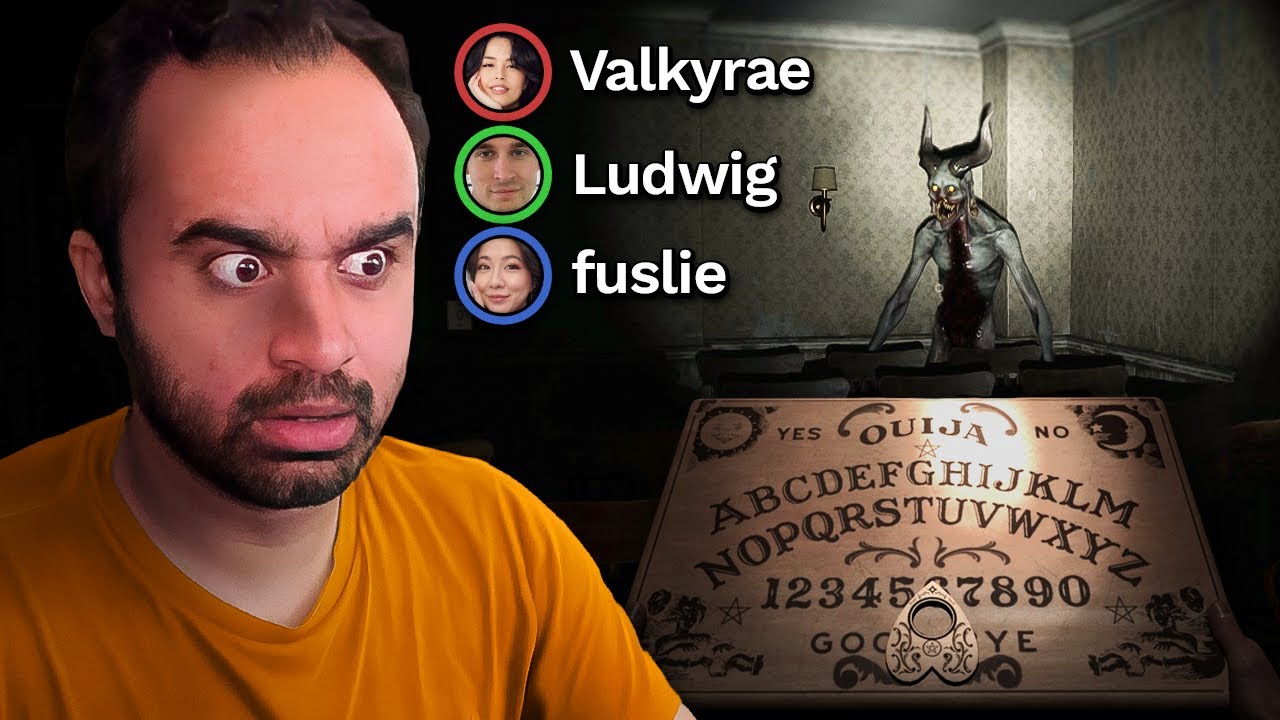 Squeex hunts DEMONS with Valkyrae, Fuslie, and Ludwig!