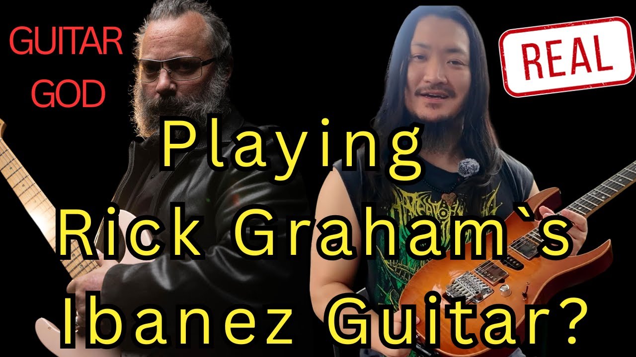 I Played Rick Graham Ibanez 6 string Guitar