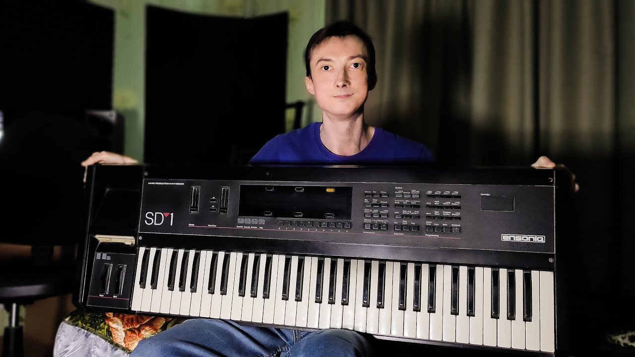 Обзор Ensoniq SD1 - легендарный синтезатор из 90-х