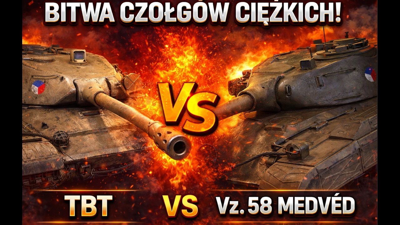 TBT vs Vz. 58 Medvěd – Który Czeski Ciężki Tier IX Jest Lepszy? 🔥 Porównanie!