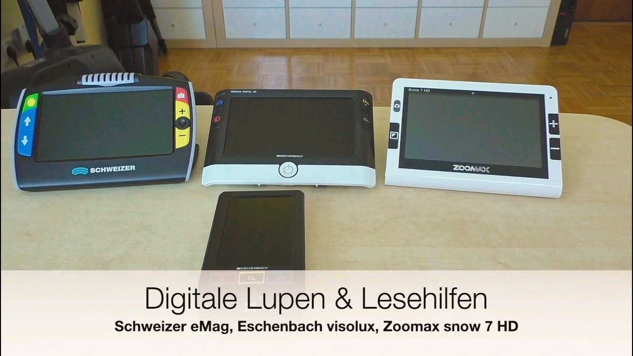 Digitale Lupen Lesehilfen im Test