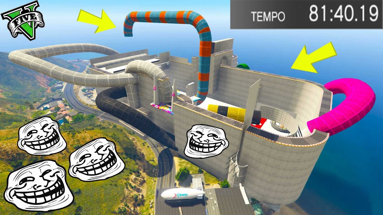 GTA 5 ONLINE 🐷 TROLLBOX IMPOSSIBLE TO COMPLETE!!! 🐷 DAJE !!